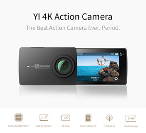 YI 4K Action Camera with 2.19" LCD Touch Screen