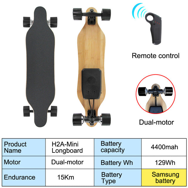 TG Electric Long Board with Remote